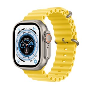 Apple Watch Ultra - 49 mm - Titan - intelligente Uhr mit Ocean band - 1