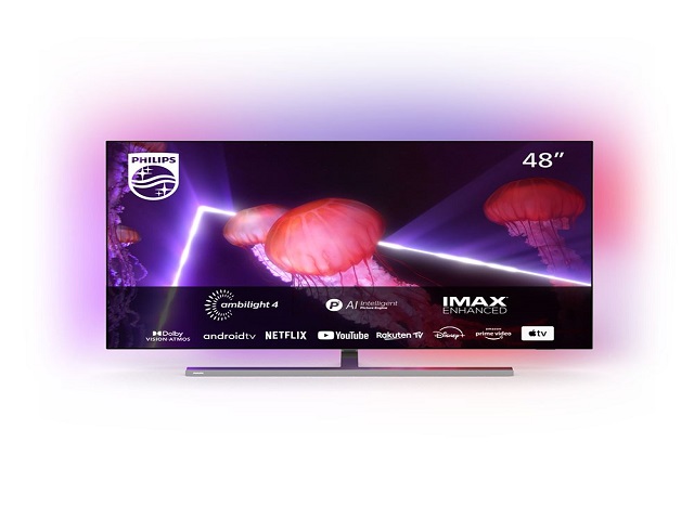 TV-OLED-Philips-48OLED887-121-cm-Ambilight-4K-UHD-Android-TV-Metal-chrome-fonce-woodmartland